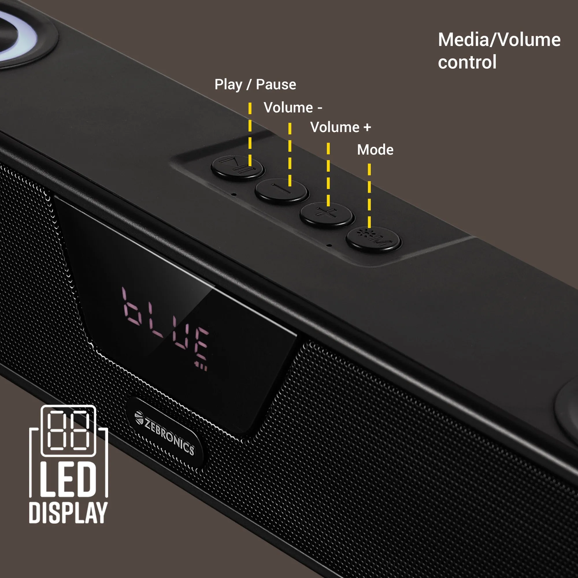 Zebronics Bluetooth Speaker 20w Astra 40 view 3